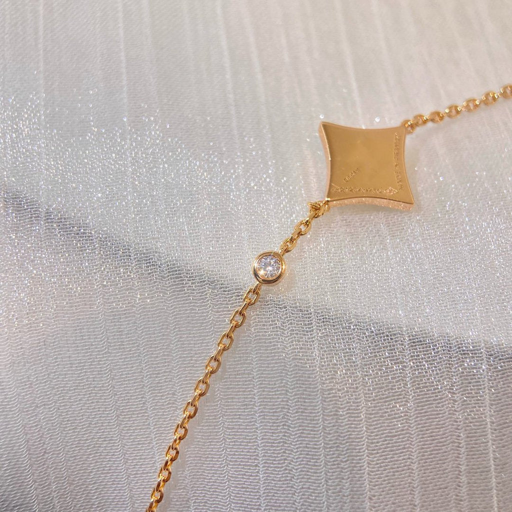 „Dream“ COLOR STAR KARNEOL ROSÉGOLD DIAMANTARMBAND