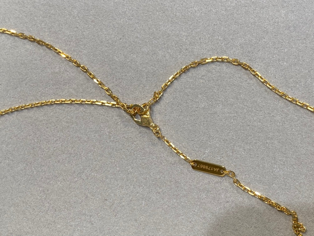 ¡®Dream¡¯CLOVER 25MM HALSKETTE GOLD KARNEOL