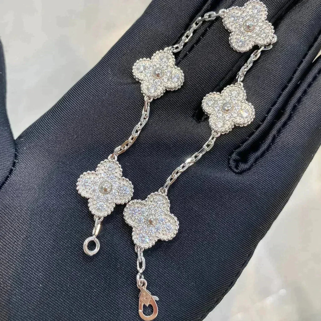 [Dream] Neue CLOVER 5 MOTIF FULL DIAMOND ARMBANDKOLLEKTION