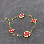 „Traum“ STAR UND SONNEN-CARNELIAN 4 MOTIVE 3 DIAMANTEN