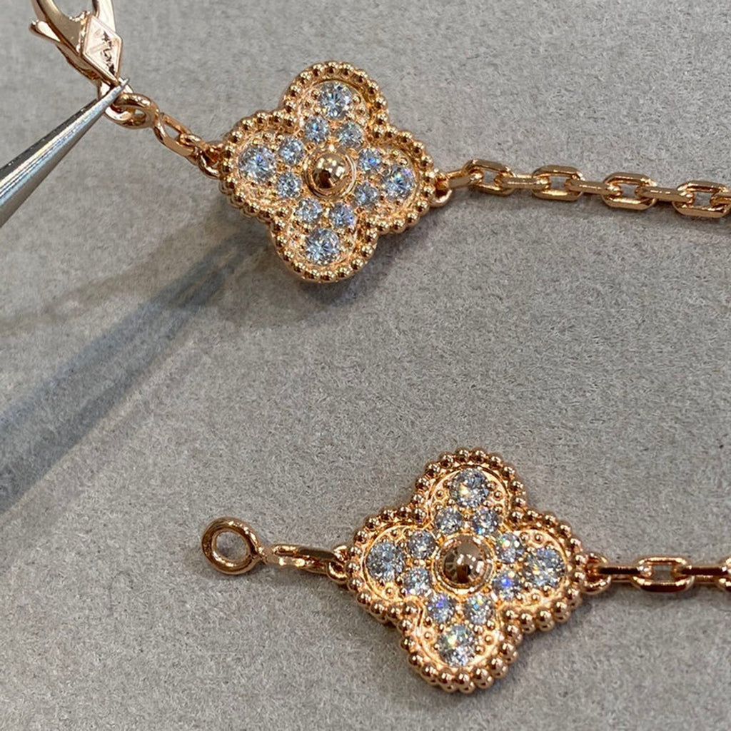 [Dream] Neue CLOVER 5 MOTIF FULL DIAMOND ARMBANDKOLLEKTION