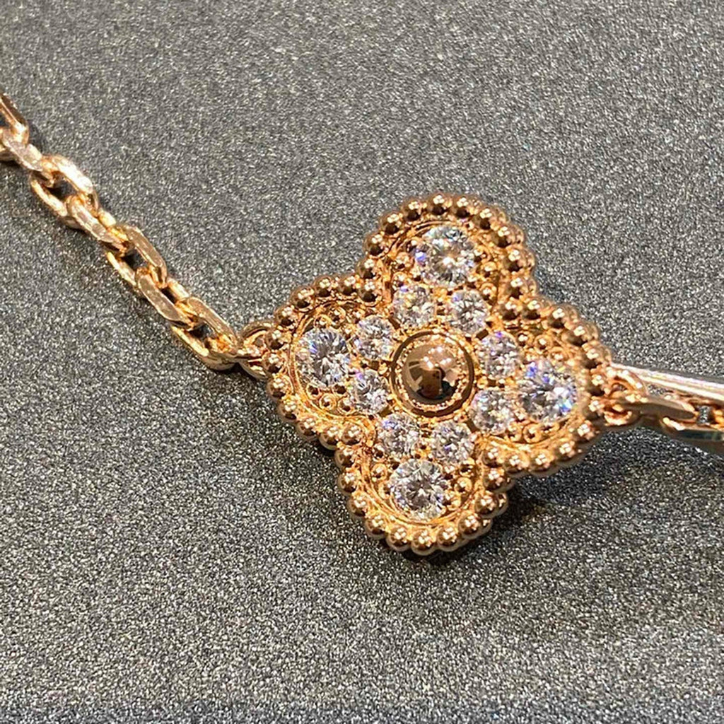 [Dream] Neue CLOVER 5 MOTIF FULL DIAMOND ARMBANDKOLLEKTION