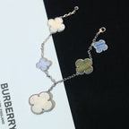 „Dream“KLEE-ARMBAND 5 MOTIVE MOP CHALZEDON SILBER
