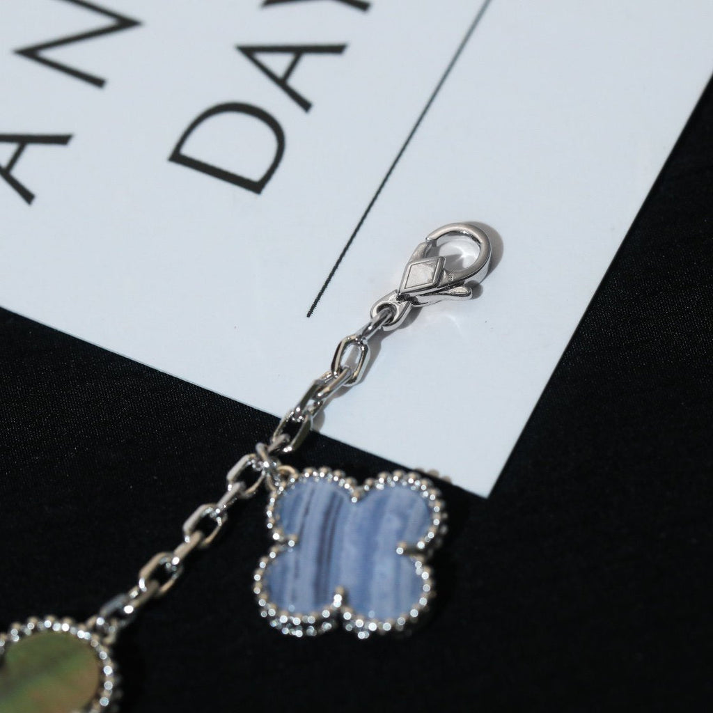 „Dream“KLEE-ARMBAND 5 MOTIVE MOP CHALZEDON SILBER