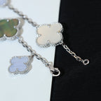 „Dream“KLEE-ARMBAND 5 MOTIVE MOP CHALZEDON SILBER