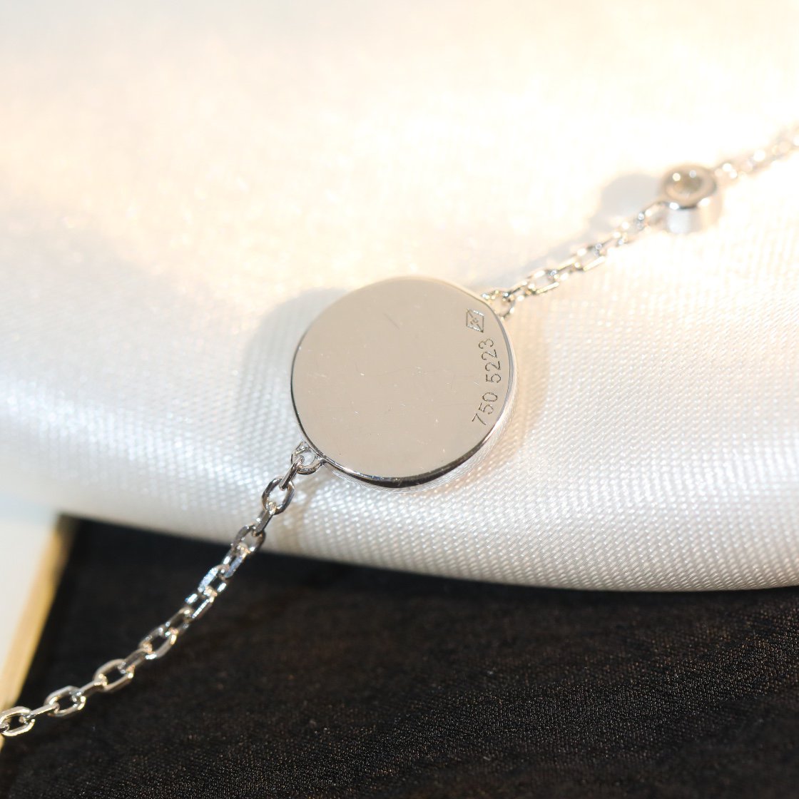 ¡®Dream¡¯ Sonnenmotiv Rosa Perlmutt Silberarmband