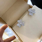 ®Dream® CLOVER COMOS DIAMOND EARRINGS SILVER
