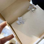 ®Dream® CLOVER COMOS DIAMOND EARRINGS SILVER