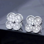 ¡®Dream¡¯CLOVER 1 MOTIFS DIAMOND OHRSTECKER SILBER