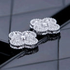 ¡®Dream¡¯CLOVER 1 MOTIFS DIAMOND OHRSTECKER SILBER