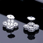¡®Dream¡¯CLOVER 1 MOTIFS DIAMOND OHRSTECKER SILBER