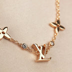 ¡®Dream¡¯STAR AND SUN 7 MOTIFS GOLD BRACELET