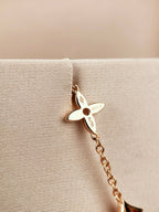 ¡®Dream¡¯STAR AND SUN 7 MOTIFS GOLD BRACELET