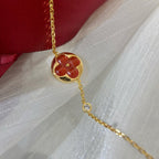 „Dream“-Sonnenanhänger-Karneol-Armband
