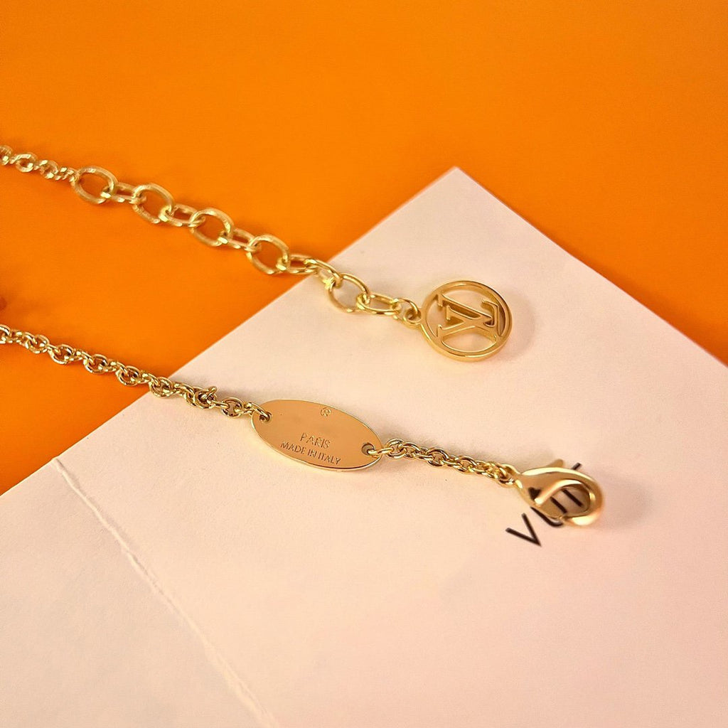 ¡®Dream¡¯LOGO STAR MOTIF GOLD BRACELET