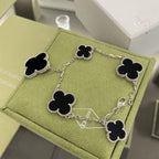¡®Dream¡¯CLOVER 5 MOTIVE SILBER ONYX ARMBAND