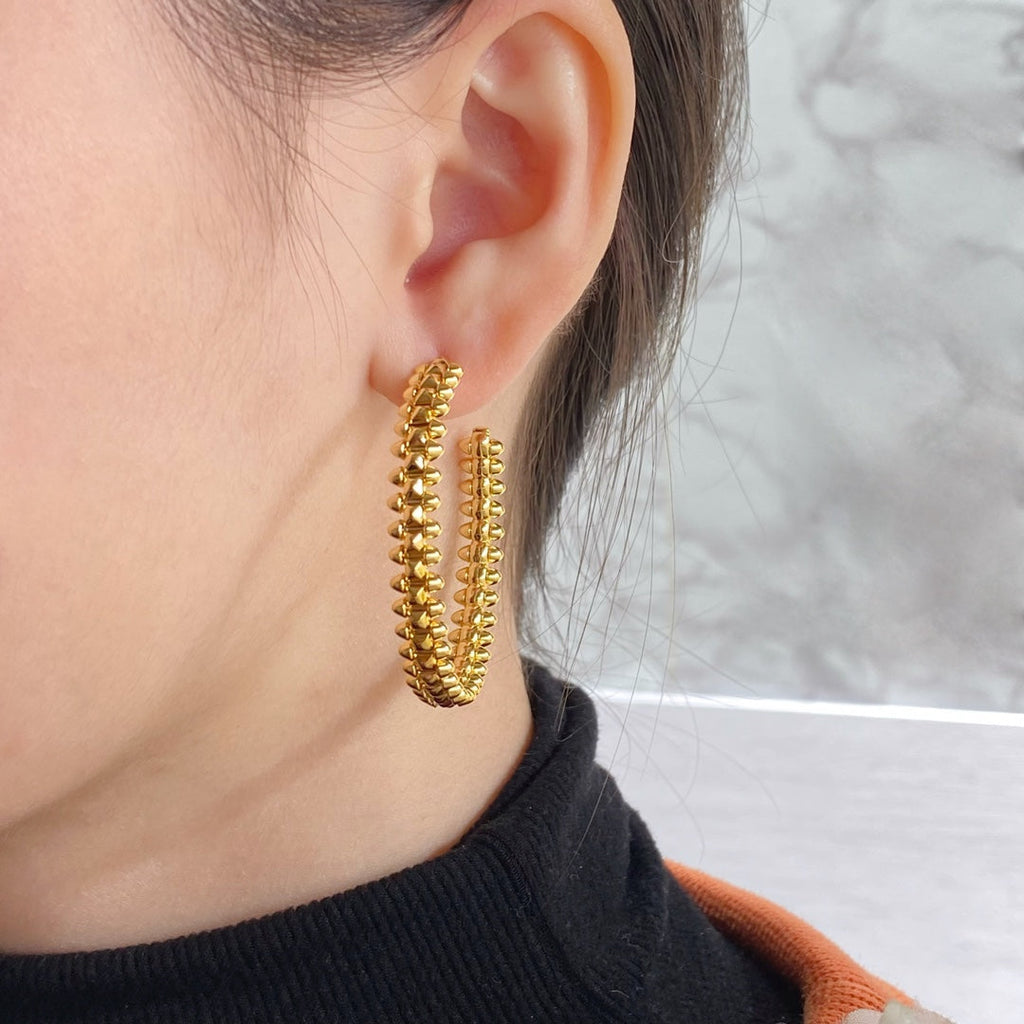 ¡®Dream¡¯CLASH HOOP EARRINGS