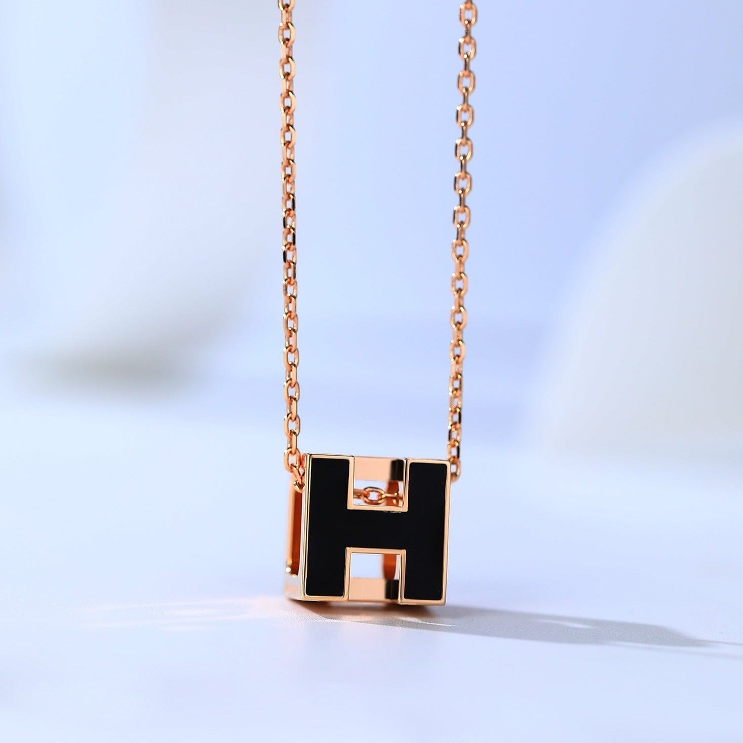 ¡®DREAM¡¯H CAGE ROSÉGOLD-HALSKETTE