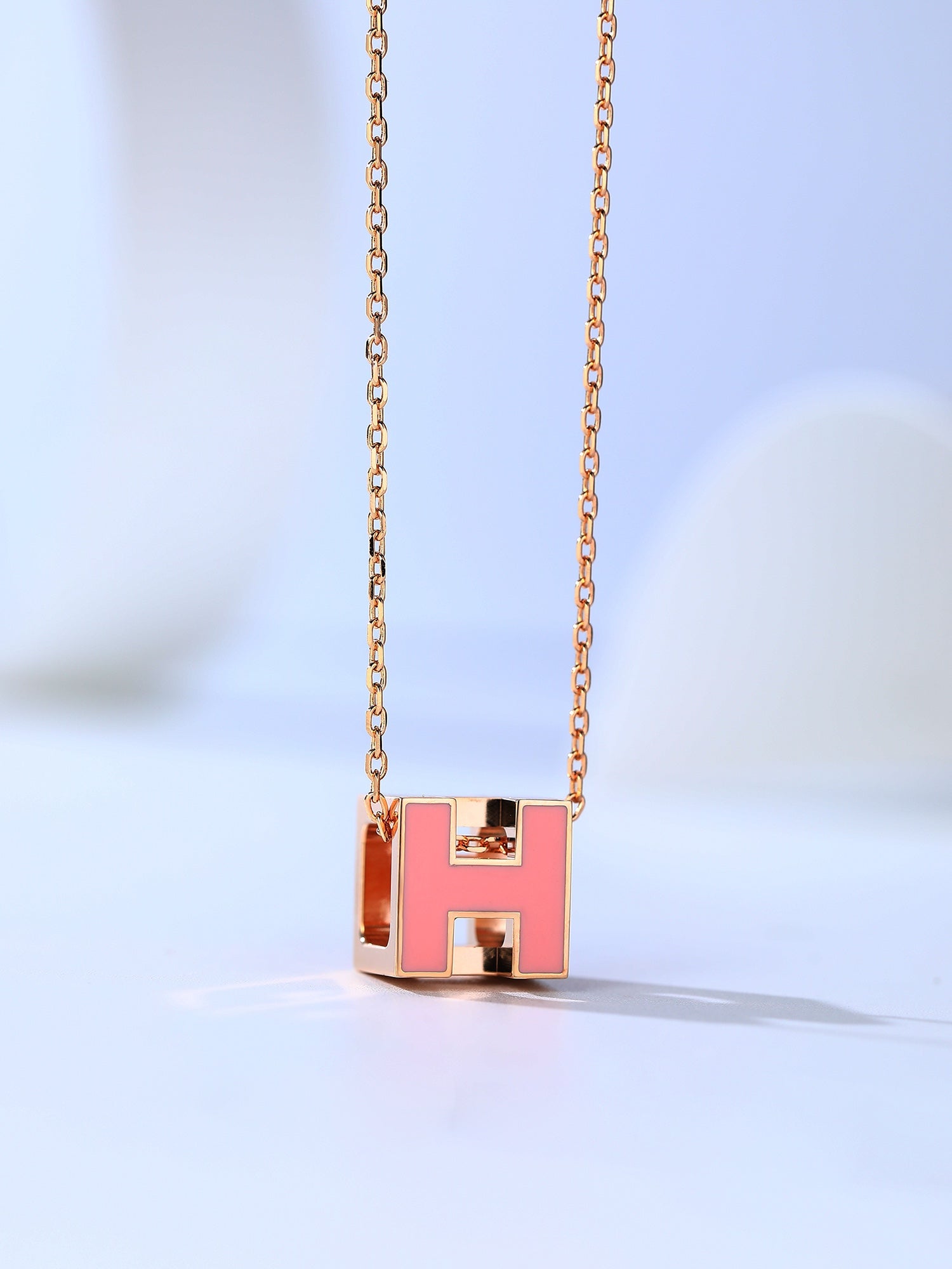 ¡®DREAM¡¯H CAGE ROSÉGOLD-HALSKETTE
