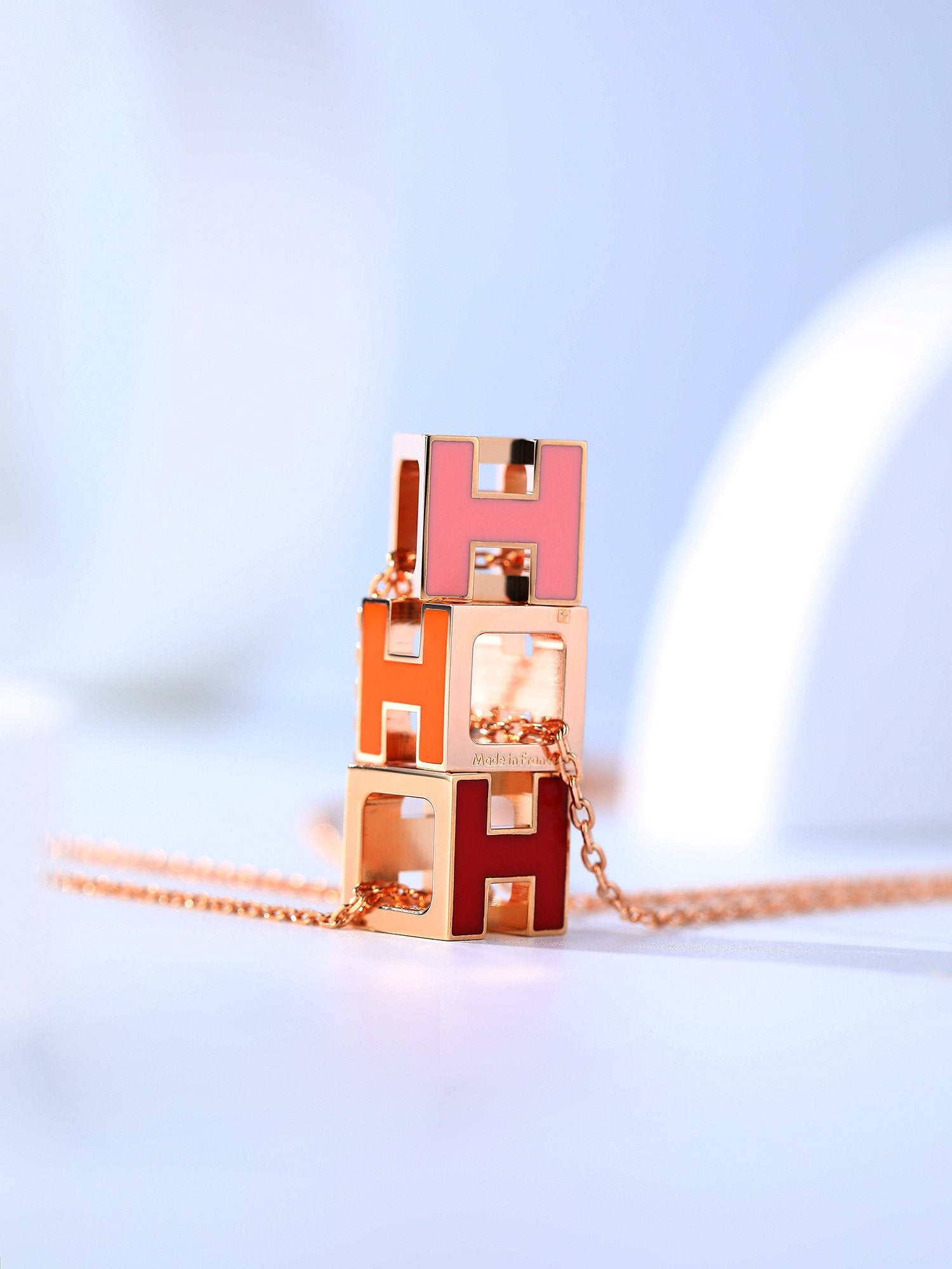 ¡®DREAM¡¯H CAGE ROSÉGOLD-HALSKETTE