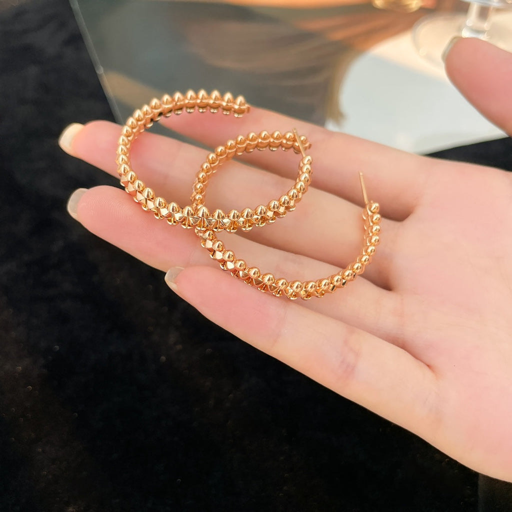 ¡®Dream¡¯CLASH HOOP EARRINGS