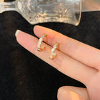 ¡®Dream¡¯BEE LOVE DIAMOND HOOP EARRINGS