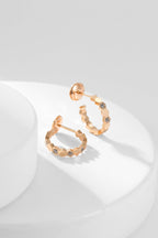 ¡®Dream¡¯BEE LOVE DIAMOND HOOP EARRINGS
