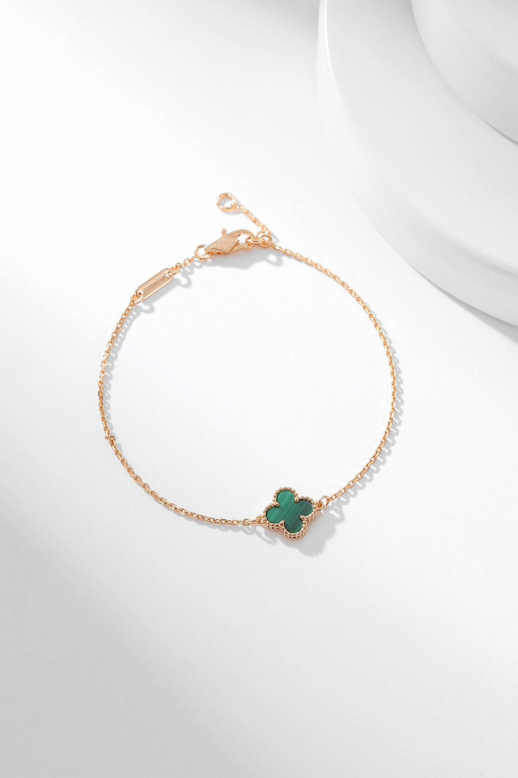 ¡®Dream¡¯CLOVER BRACELET MALACHITE 1 MOTIF