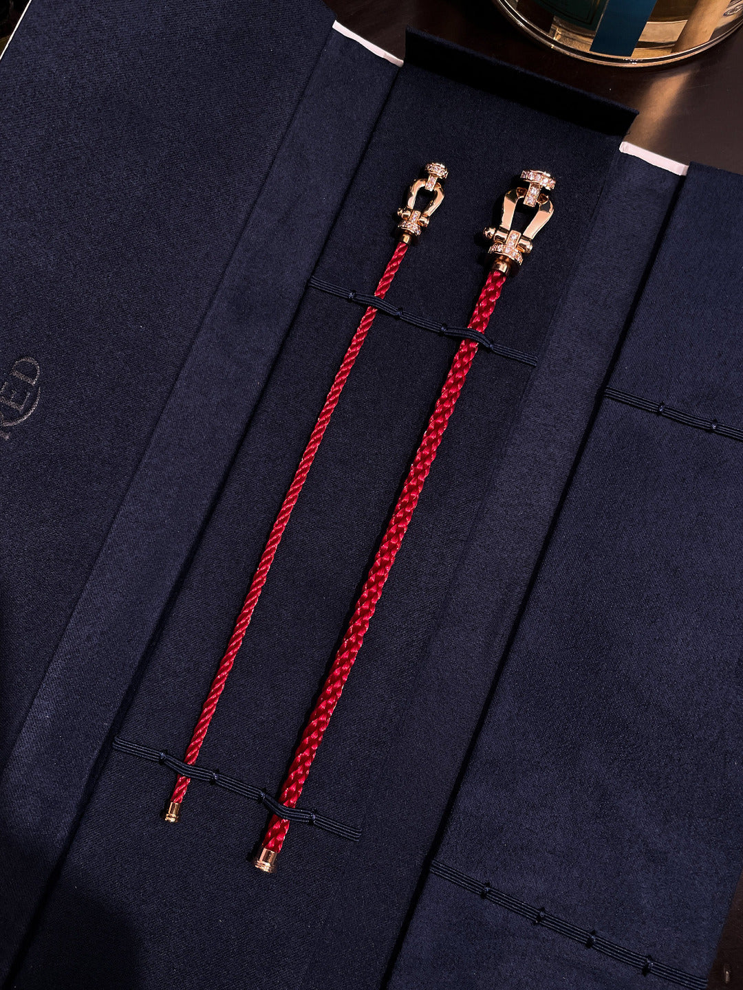 ¡®Dream¡¯FORCE 10 HALF DIAMOND PINK GOLD RED CORDERI LARGE AND MEDIUM MODEL