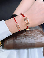 ¡®Dream¡¯FORCE 10 HALF DIAMOND PINK GOLD RED CORDERI LARGE AND MEDIUM MODEL