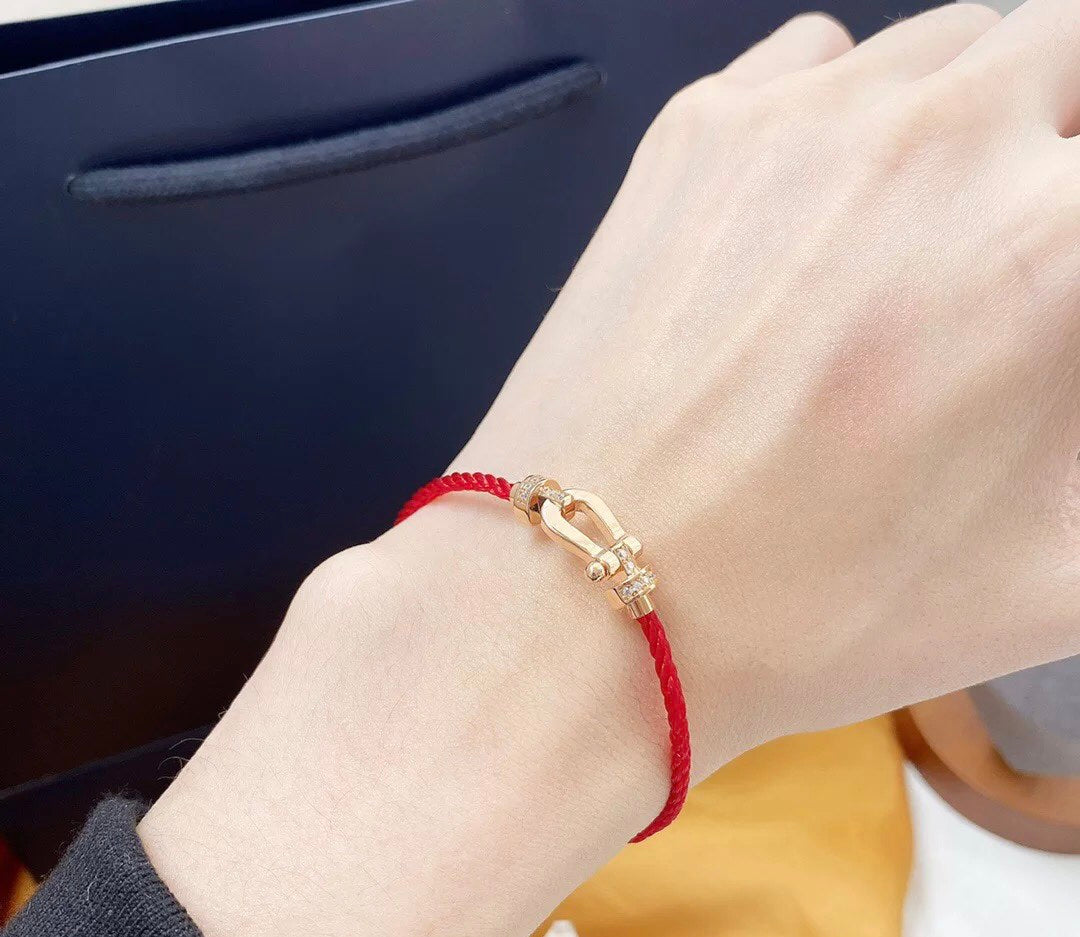 ¡®Dream¡¯FORCE 10 HALF DIAMOND PINK GOLD RED CORDERI LARGE AND MEDIUM MODEL