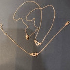 ¡®Dream¡¯FORCE 10 DIAMOND PINK GOLD NECKLACE MINI MODEL