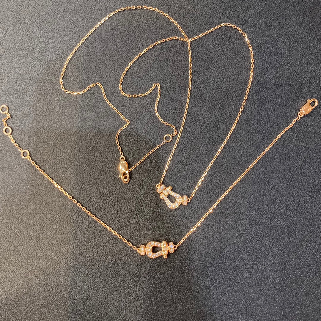„Dream“-HALSKEKETTE FORCE 10 DIAMANT ROSÉGOLD MINI-MODELL