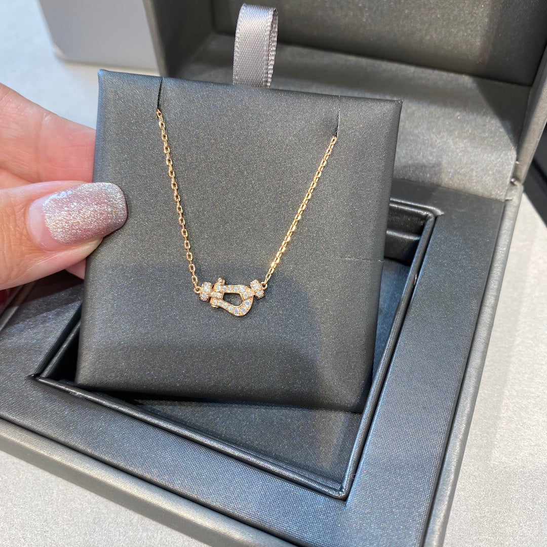 „Dream“-HALSKEKETTE FORCE 10 DIAMANT ROSÉGOLD MINI-MODELL