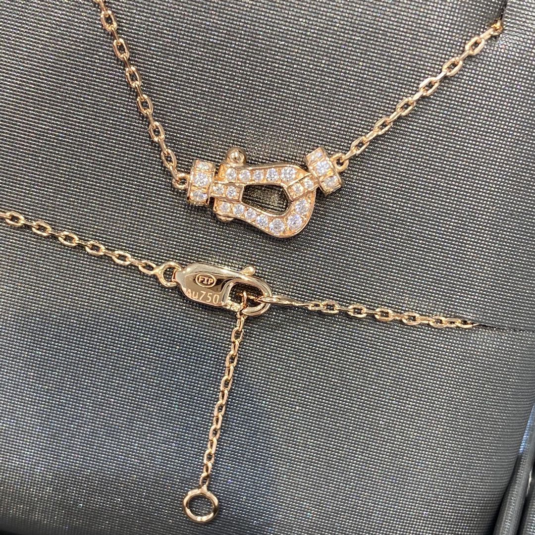 „Dream“-HALSKEKETTE FORCE 10 DIAMANT ROSÉGOLD MINI-MODELL