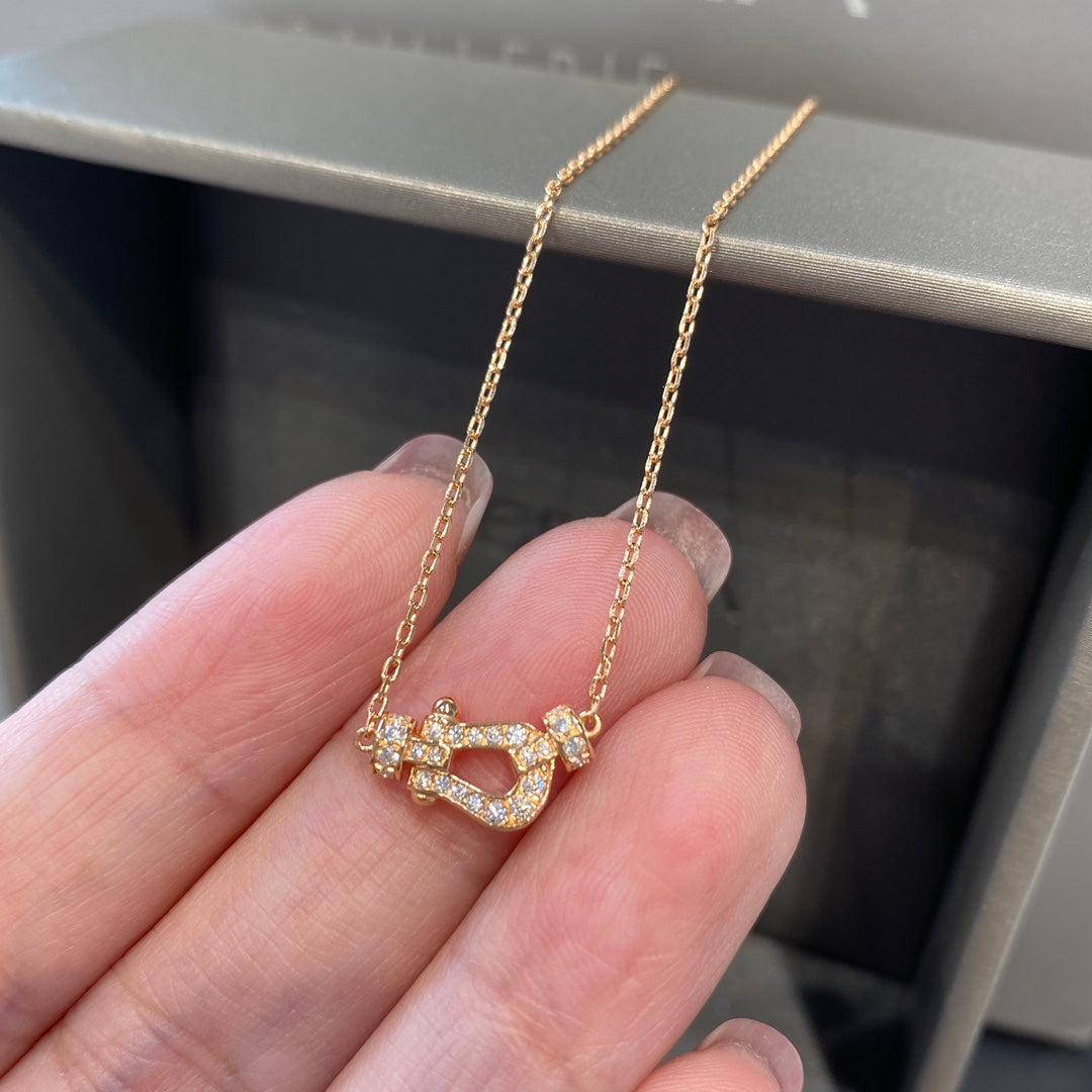 „Dream“-HALSKEKETTE FORCE 10 DIAMANT ROSÉGOLD MINI-MODELL
