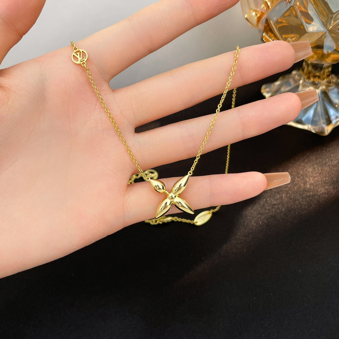 ¡®Dream¡¯LOUISETTE GOLD NECKLACE