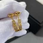 „Traum“ LIEBES-DIAMANT-GOLD-KREOLEN