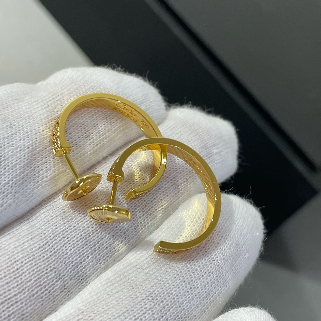 „Traum“ LIEBES-DIAMANT-GOLD-KREOLEN
