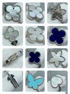 ¡®Dream¡¯LUCKY CLOVER SILVER 11 MOTIF NECKLACE