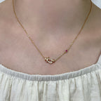 ¡®Dream¡¯FORCE 10 DIAMOND PINK GOLD NECKLACE