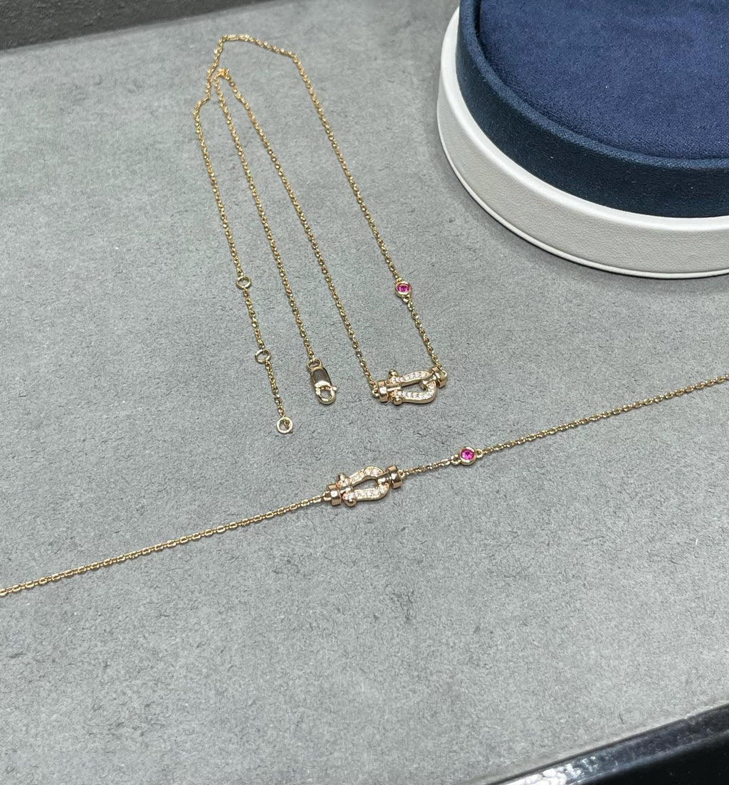 ¡®Dream¡¯FORCE 10 DIAMOND PINK GOLD NECKLACE