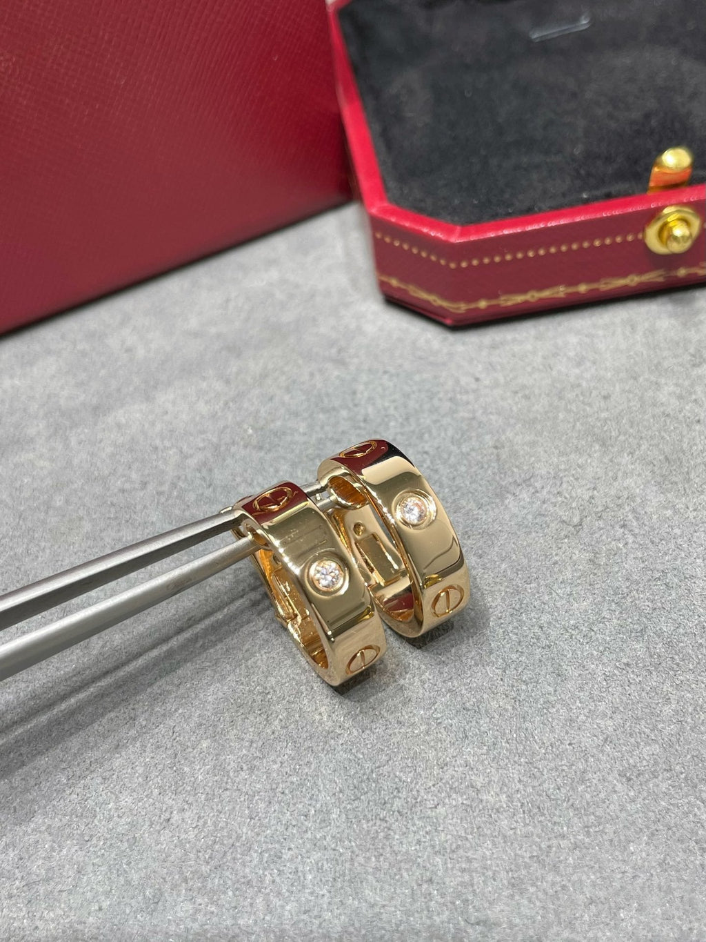 ¡®Dream¡¯LOVE 5.5MM 1 DIAMOND EARRINGS
