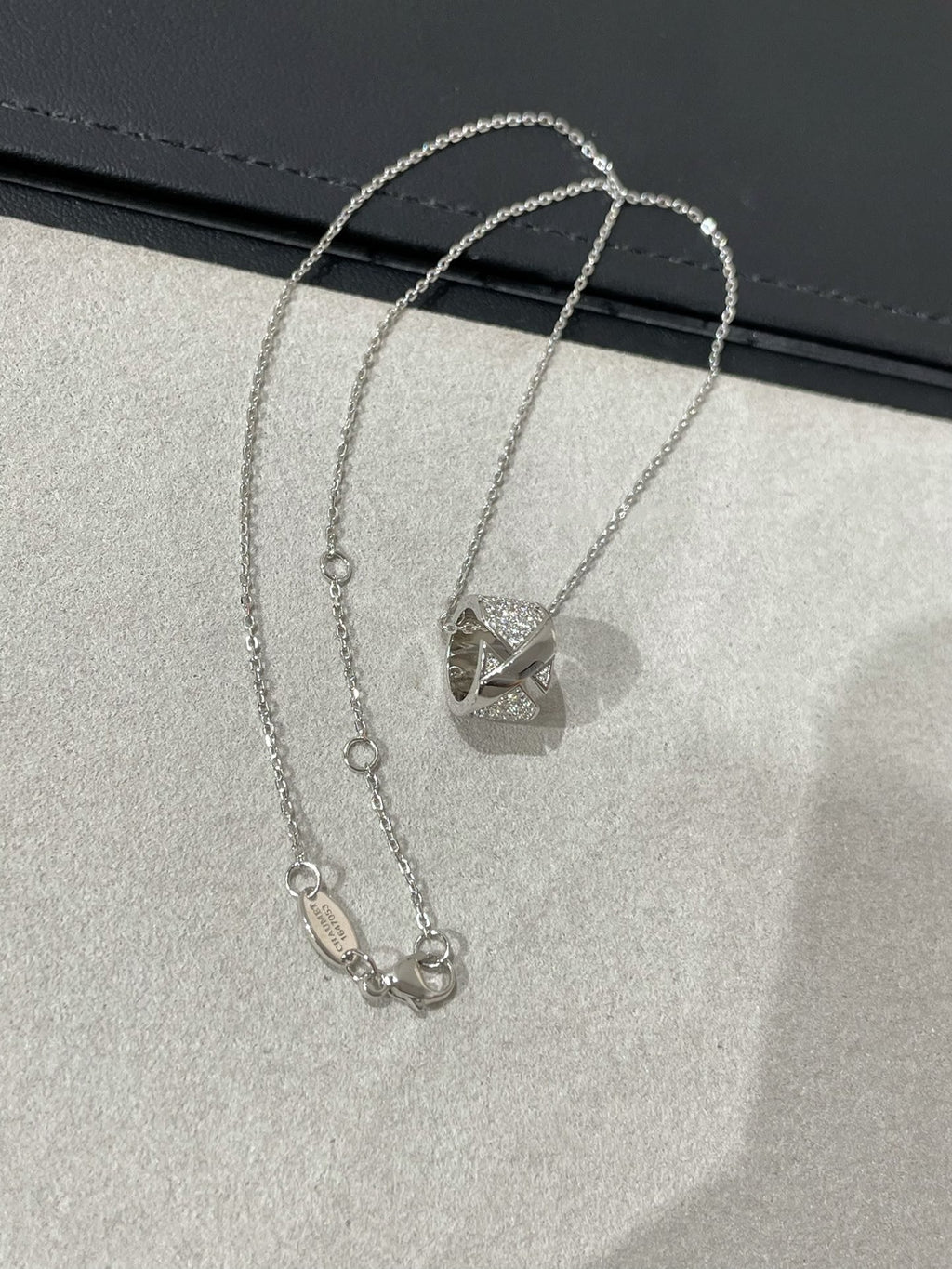 ¡®Dream¡¯LIENS EVIDENCE DIAMOND PAVED NECKLACE