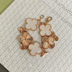 [Dream]New CLOVER WHITE PEARL MOP 5 MOTIF BRACELET COLLECTION