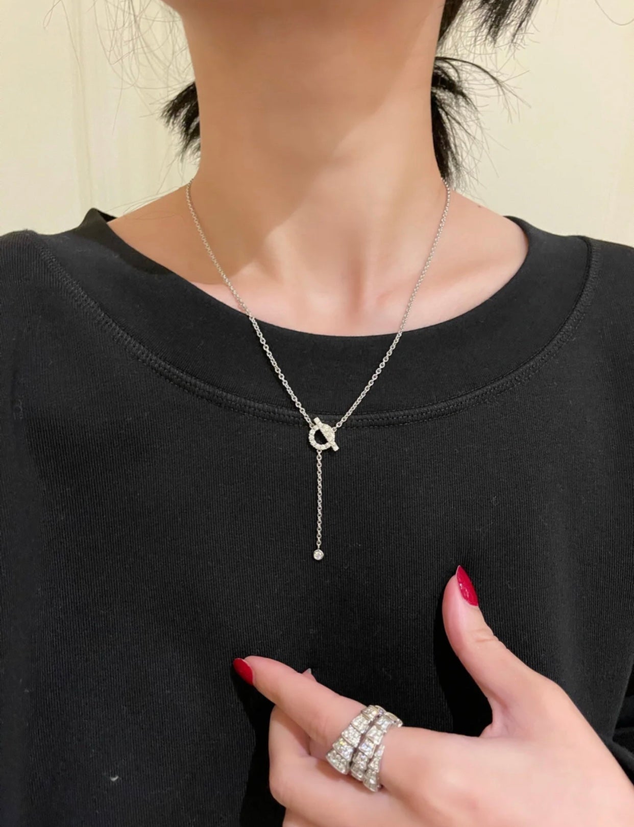 „Dream“ HALSKETTE AUS SILBER UND DIAMANTEN