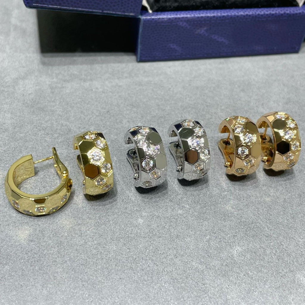 „Dream“BEE LOVE DIAMOND HOOP OHRRINGE