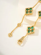 [Dream]B.C.L ENAMELED Five-Flower Bracelet£¨Various Colors)