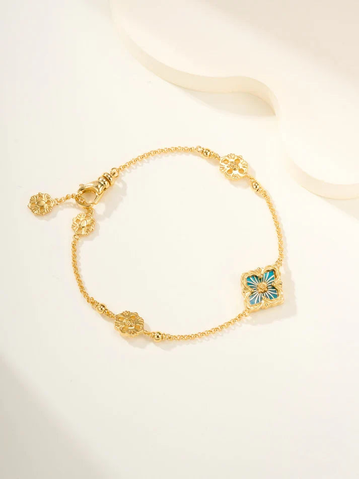 [Dream]B.C.L ENAMELED One-Flower Bracelet£¨Various Colors)