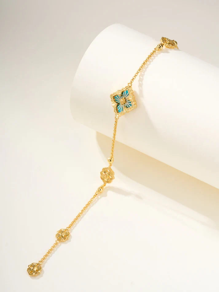 [Dream]B.C.L ENAMELED One-Flower Bracelet£¨Various Colors)